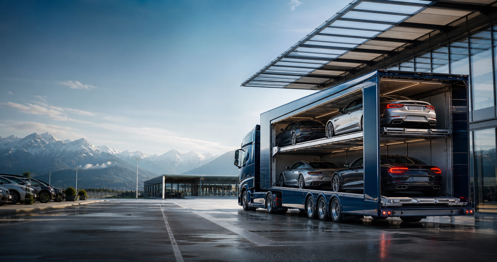 Premium European vehicle logistics terminal